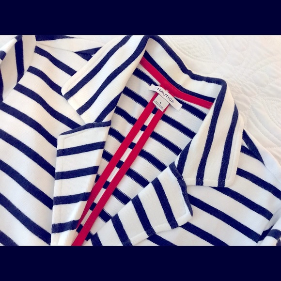 Striped Nautical Jacket - Picture 4 of 9